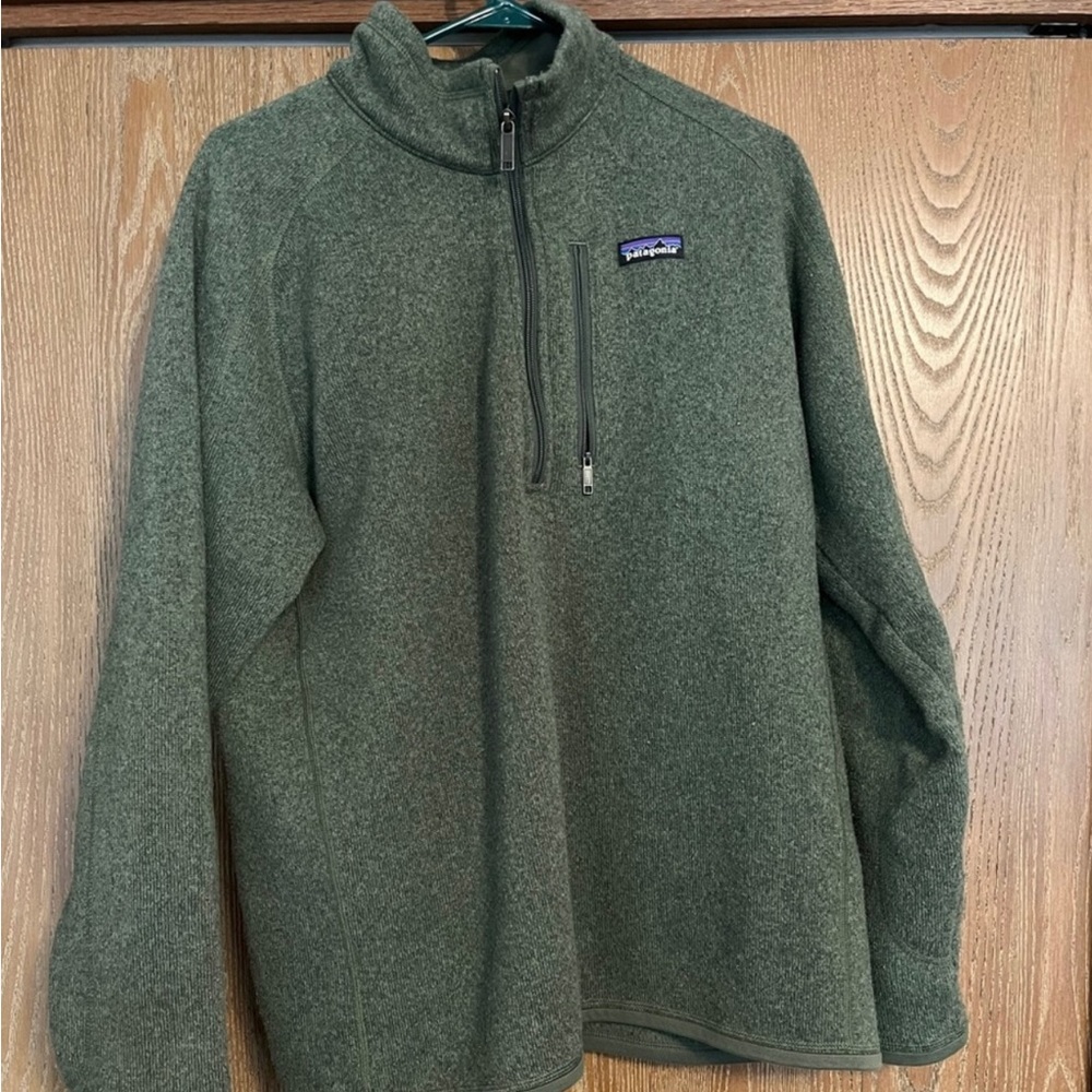 Patagonia Better Sweater Mens Large Green